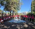 SERVICIO  EMOTIVO EN LA PLAZA "PEDRO RAÚL LOCARDI"  RECORDANDO CON HONOR, RESPETO Y GRATITUD A LOS VETERANOS Y CAÍDOS